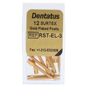 Surtex Posts Gold Plated Extra Long 1.35 mm 12/Bx