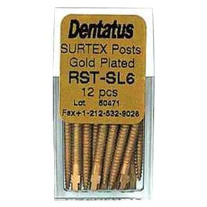 Surtex Posts Gold Plated Super Long 1.8 mm 12/Bx