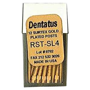Surtex Posts Gold Plated Super Long 1.5 mm 12/Bx
