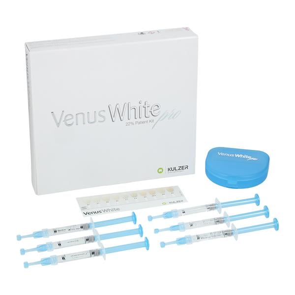 Venus White Pro Take Home Whitening Gel Patient Kit 22% Carb Prx Mint Ea