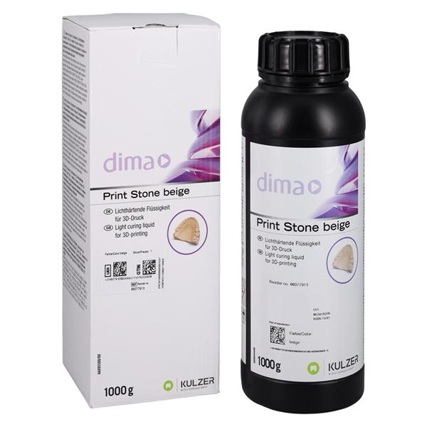 dima 3D Print Material Resin Beige 1000mL Ea