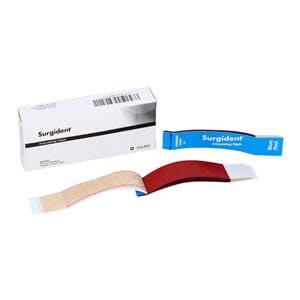Surgident Articulating Paper Strips Curved Red / Blue Booklet 12Bks/Bx