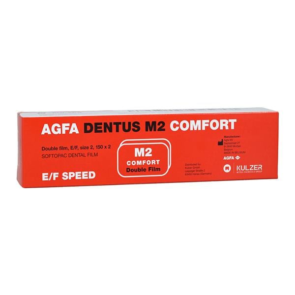 Agfa Dentus Intraoral Film M2-57 2 E/F Speed 150/Bx thumbnail 5