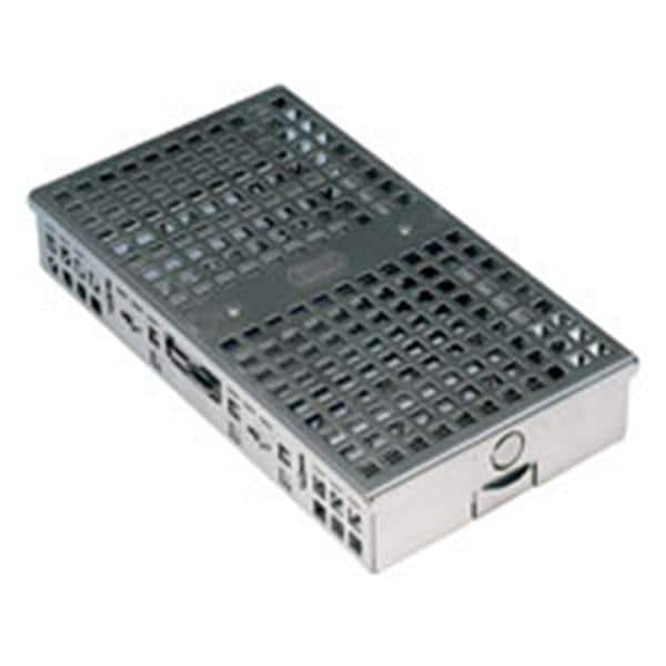 Instrument Cassette Stainless Steel Gray 8-16 Instruments Ea