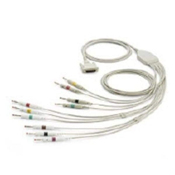 Electrocardio Cable New Banana End 10 Lead Ea
