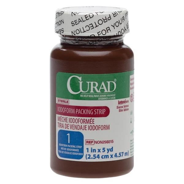 Cotton Strip Packing 1"x5yd Sterile Not Made With Natural Rubber Latex