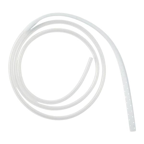 Silicone Wound Drain Hubless Flat Tip 3/4 Perforated