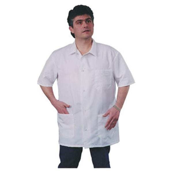 Protection Plus Jacket 3 Pockets Short Sleeves 34 in 2X Large Royal Unisex Ea