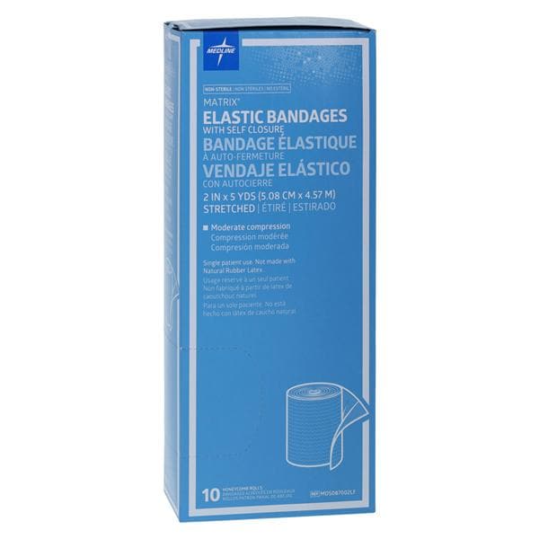 Matrix Stretch Bandage Elastic 2"x5yd 10/Bx