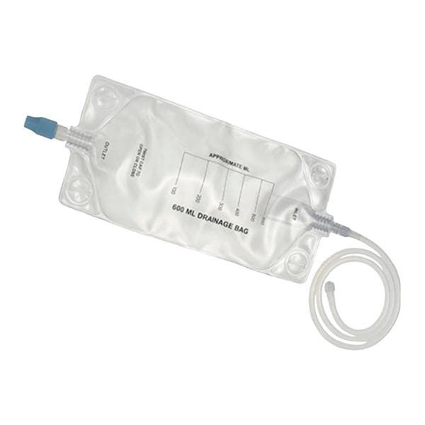 Nephrostomy Drainage Bag 600mL Anti-Reflux Twist Valve