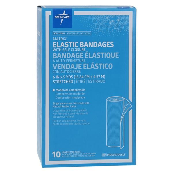 Matrix Stretch Bandage Elastic 6"x5yd 10/Bx