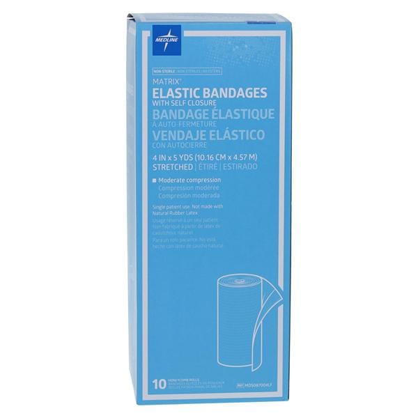Matrix Stretch Bandage Elastic 4"x5yd 10/Bx