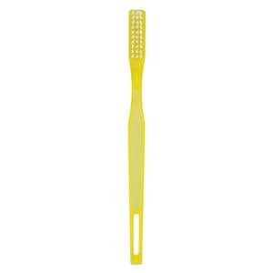 DawnMist Manual Toothbrush 30 Tuft Soft Yellow 144/Bx