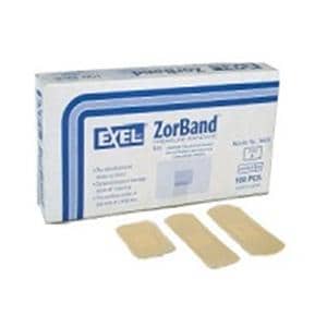 ZorBand Pressure Bandage Cellulose 1-1/4x2-3/4" Tan Sterile 100/Bx, 10 BX/CA