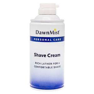 DawnMist Shave Cream Alcohol Free 11oz 12/Ca
