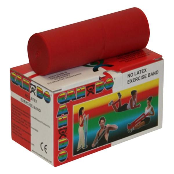CanDo Exercise Band 6yd Red Light