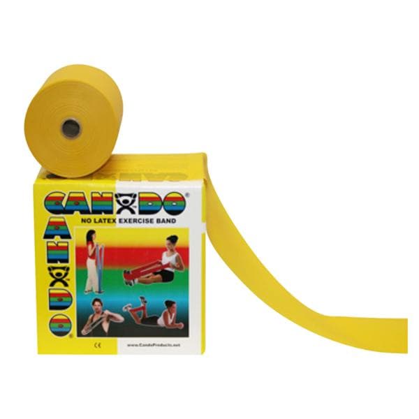 CanDo Exercise Band 50ydx5" Yellow X-Light