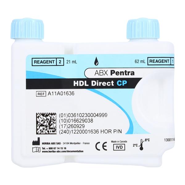 Pentra C400/C200 HDL Direct CP Reagent 240 Count Bottle Ea