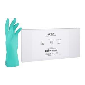 Asep-Gluv Nitrile Utility Gloves Large Green 3/Pk