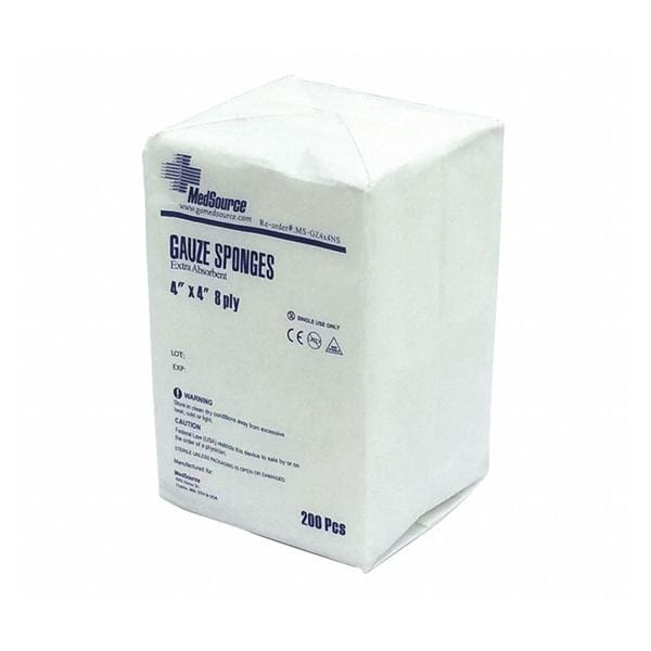 Cutimed Siltec Foam Gauze Sponge 4x4" 8 Ply Non-Sterile Silicone