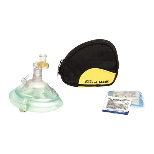 Mask CPR Adult/Child/Infant 10/Ca