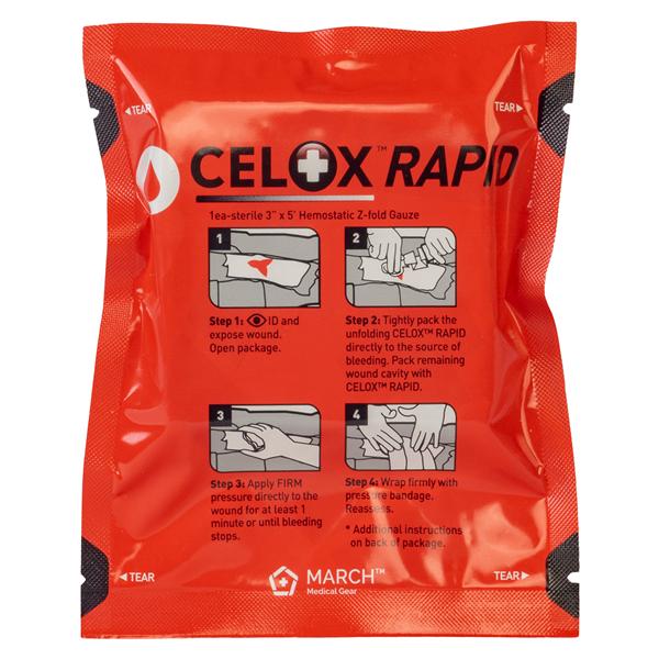 Celox Hemostatic _ Gauze 3x5"