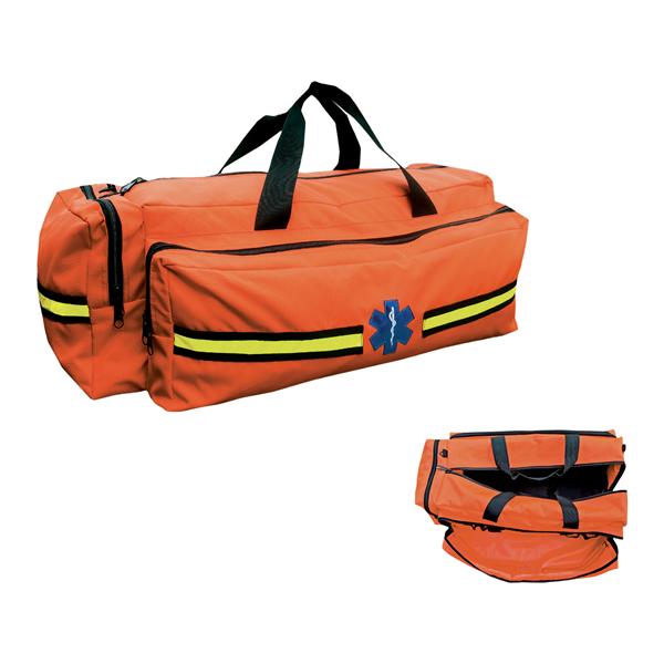 Pro Response Deluxe Oxygen Bag 27x12x10" Orange Zpr 2 Cry Hndls/Shldr Strp