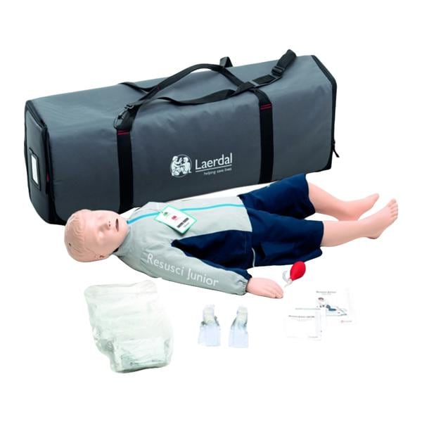 Resusci Junior QCPR Full Body/CPR Training Boy Manikin Ea