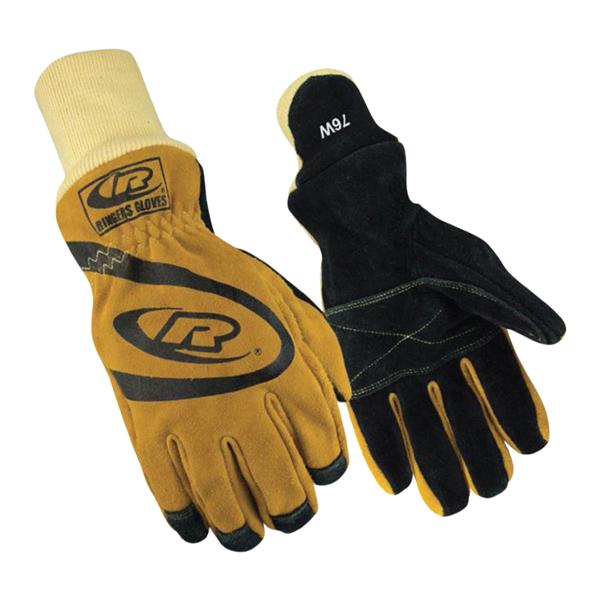 Structural Leather / Kevlar Utility Gloves X-Small Yellow / Black Ea