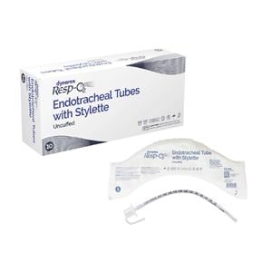 Resp-O2 Endotracheal Tube Plastic Uncuffed 4.0mm Ea, 10 EA/CA