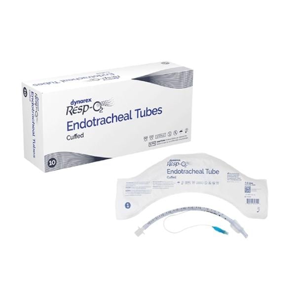 Resp-O2 Endotracheal Tube Plastic Cuffed 7.0mm Ea, 10 EA/CA