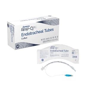 Resp-O2 Endotracheal Tube Plastic Cuffed 4.0mm Ea