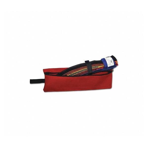 Carry Case 4'7x2.5" Red Zipper Closure