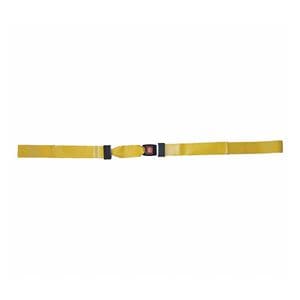 Restraint Strap Chest Vinyl Metal Push Button Buckle, Loop Lock Ends Ea