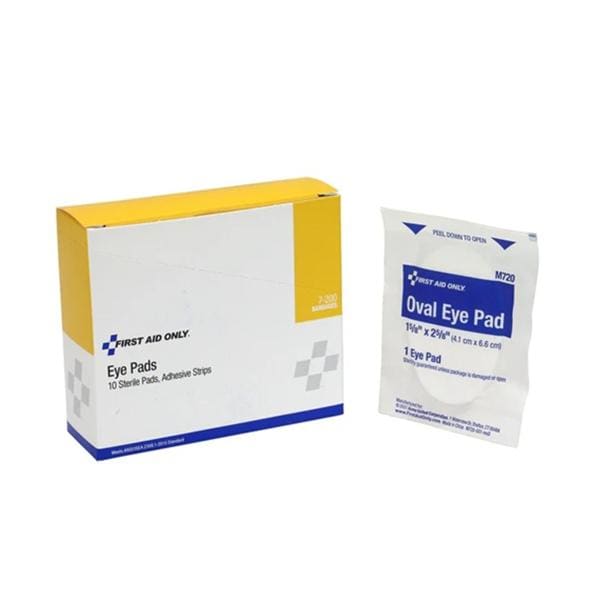 Gauze Pad/Strip Bandage 1-1/2x2-5/8" Sterile Oval