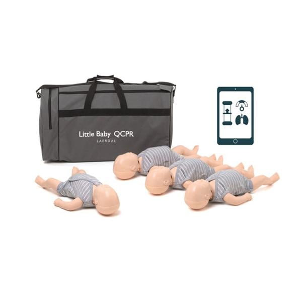 Little Baby QCPR CPR Training Infant Manikin 4/Pk