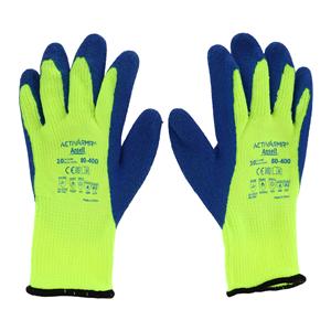 AccuTouch Nitrile/Vinyl Duty Gloves X-Large Blue / Green 72/Ca