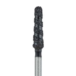 Black Cobra Diamond Bur Spiral Cut Friction Grip Super Coarse 850/021 5/Pk