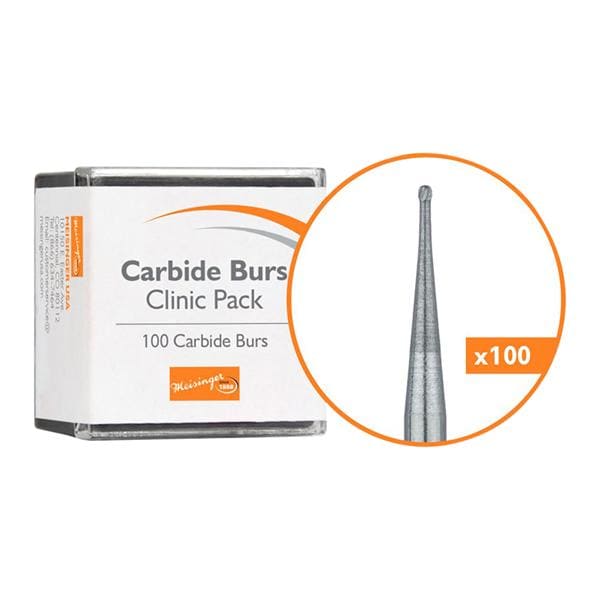 Carbide Bur Operative Friction Grip 1/4 100/Pk