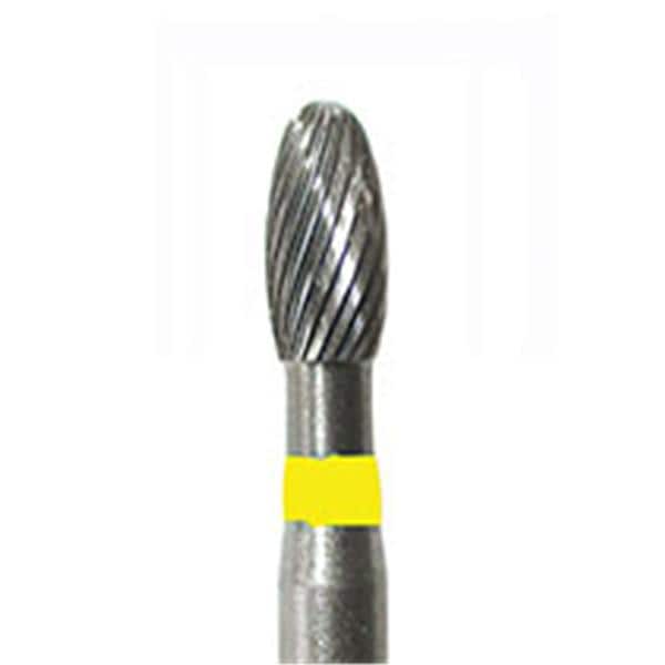Carbide Bur Trimming & Finishing Friction Grip Egg/Football 5/Pk