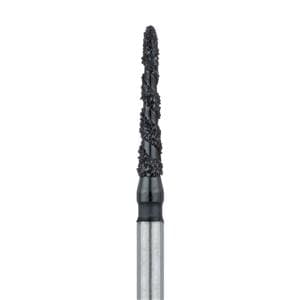 Black Cobra Diamond Bur Spiral Cut Friction Grip Super Coarse 878/014 5/Pk