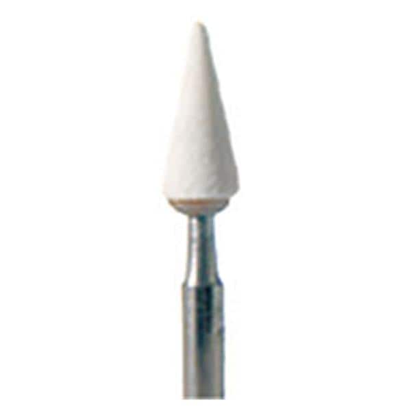 White Arkansas Mounted Abrasive Extra Fine Large Point White 5/Pk thumbnail 2