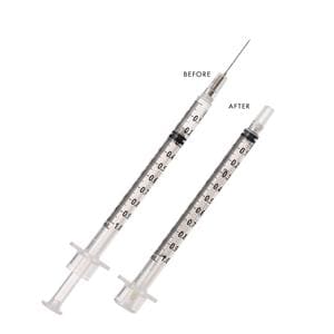 VanishPoint TB Syringe/Needle 25gx5/8" 1mL Rtrctbl Fx Ndl Sfty LDS 100/Bx, 8 BX/CA