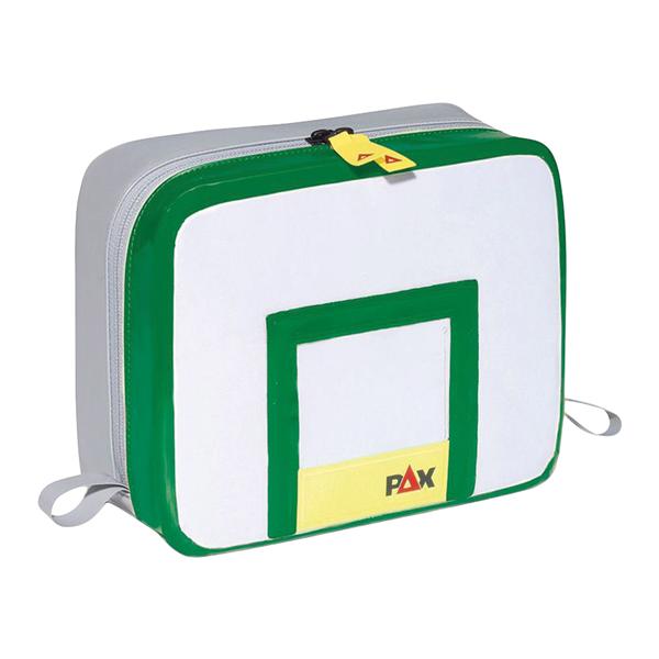 Pouch Green Zipper Closure No Handle