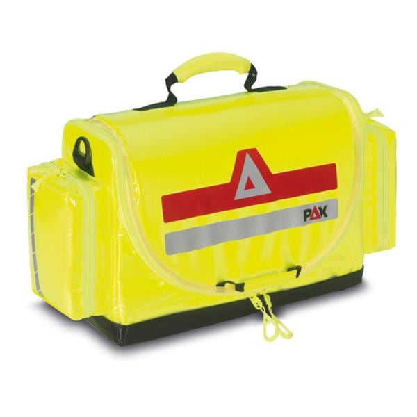 Trauma Bag Yellow Zipper Closure Comfort Grip Carry Handle