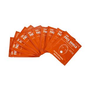 Brayden CPR Adult Face Shield 10/Pk