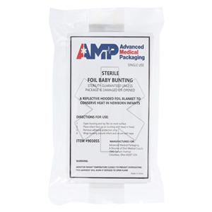 Swaddler Baby Blanket Silver Foil