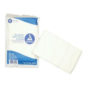 Fluff Filled Multi-Trauma Dressing 10x30" Sterile