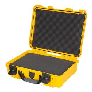 Model 910 Wtrprf Case 14.3×11.1×4.7" Yw PowerClaw Latching Sys Sft Grp/Ergo Hndl