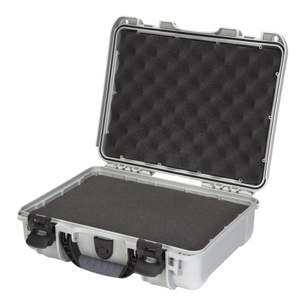 Model 910 Case 14.3×11.1×4.7" Silver PowerClaw Latching System Sft Grp/Hndl